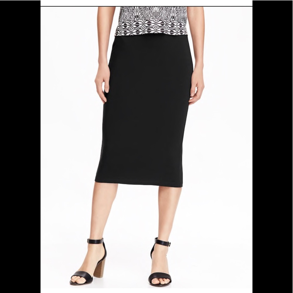 Midi Pencil Skirt